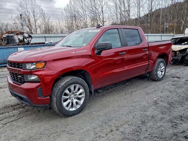 CHEVROLET SILVERADO 2021 with VIN 3GCPYBEK2MG423385 - Photo from auction