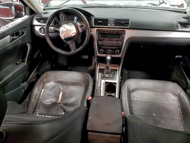 Photo 8 from auction – 2012 VOLKSWAGEN PASSAT SE with VIN 1VWBN7A31CC055889