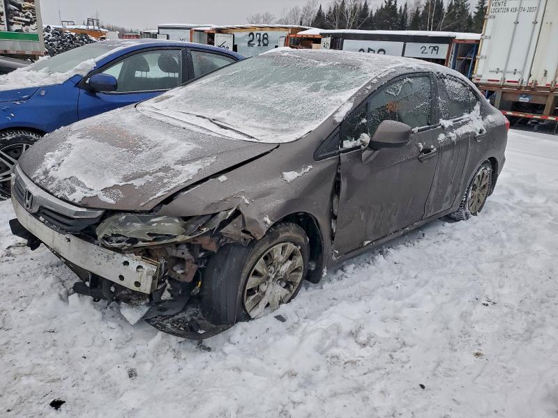 HONDA CIVIC LX 2012 with VIN 2HGFB2F56CH032892 - Photo from auction