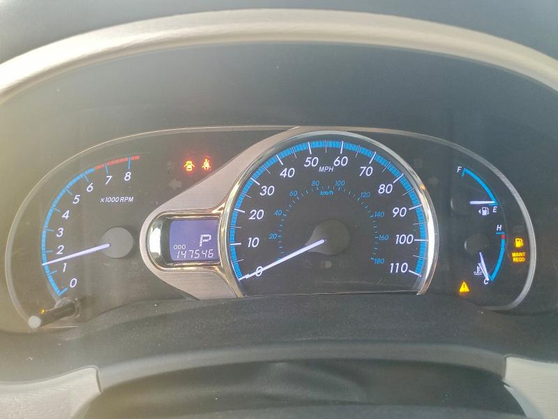 Photo 9 from auction – 2012 TOYOTA SIENNA XLE with VIN 5TDYK3DC3CS229552