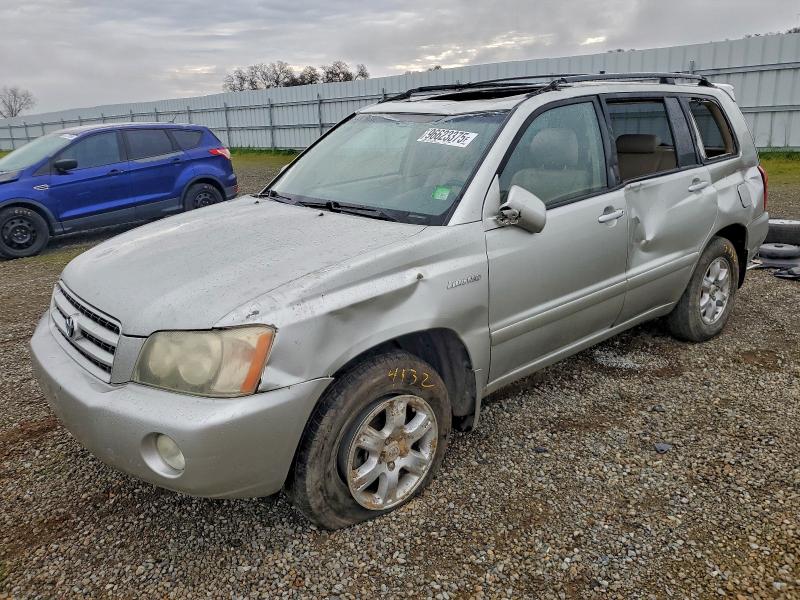 TOYOTA HIGHLANDER 2003 with VIN JTEGF21A130099315 - Photo from auction