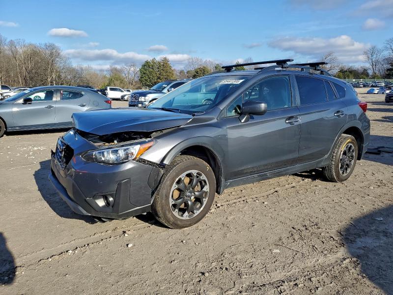 SUBARU CROSSTREK 2021 with VIN JF2GTAPC3M8319655 - Photo from auction