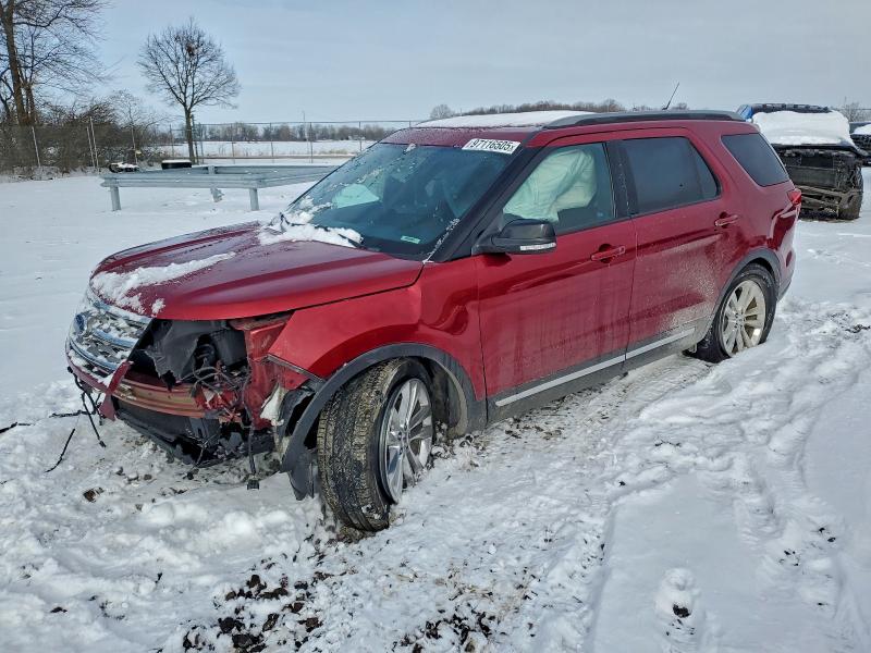 FORD EXPLORER 2018 with VIN 1FM5K7D88JGA02978 - Photo from auction