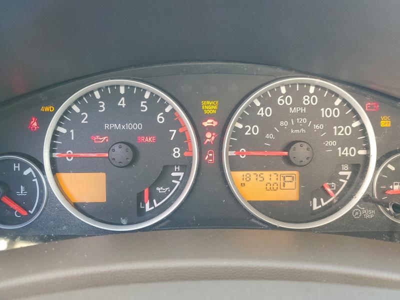 Photo 9 from auction – 2008 NISSAN FRONTIER with VIN 1N6AD09W28C432726