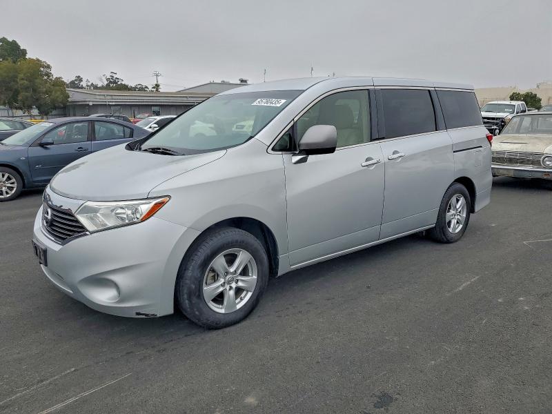 NISSAN QUEST S 2013 with VIN JN8AE2KP9D9068279 - Photo from auction