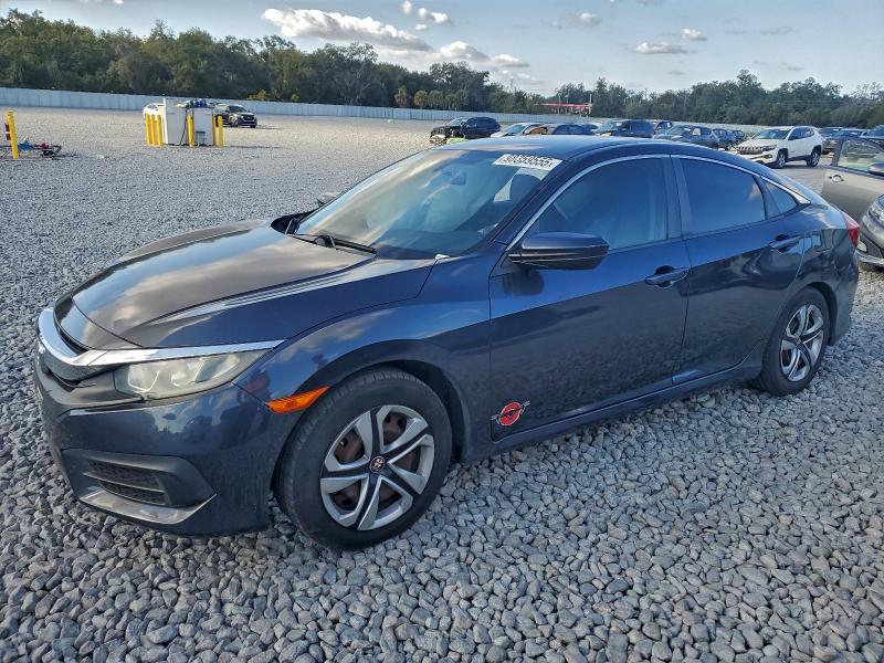 HONDA CIVIC LX 2016 with VIN 19XFC2F57GE221547 - Photo from auction