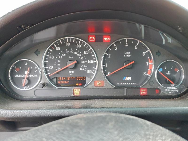 Photo 9 from auction – 2000 BMW M COUPE with VIN WBSCM9345YLC61831