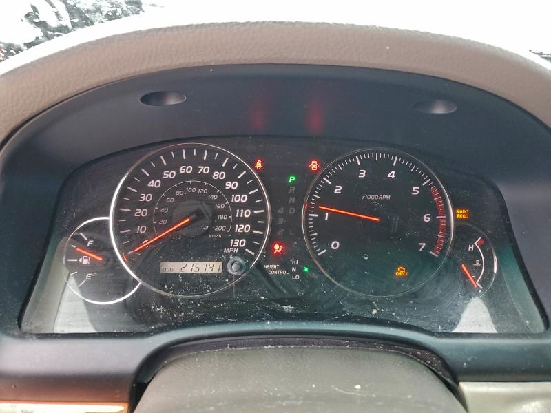Photo 9 from auction – 2003 LEXUS GX 470 with VIN JTJBT20X030016385