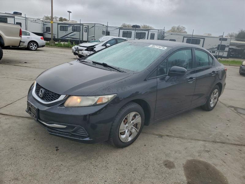 HONDA CIVIC LX 2014 with VIN 19XFB2F5XEE208890 - Photo from auction
