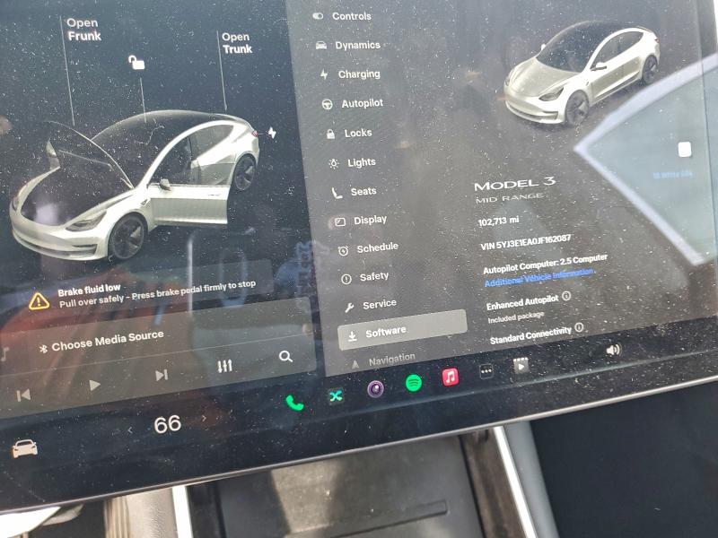 Photo 9 from auction – 2018 TESLA MODEL 3 with VIN 5YJ3E1EA0JF162087