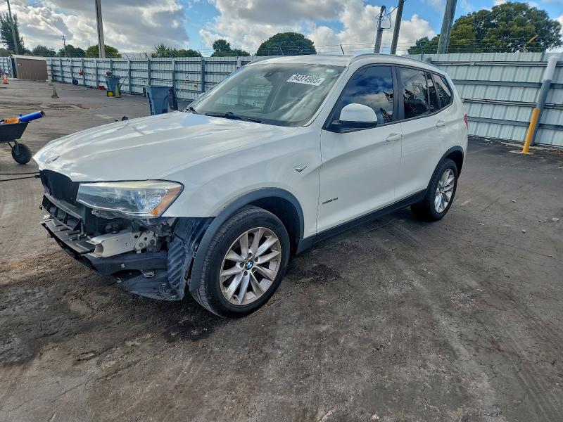 BMW X3 SDRIVE2 2016 with VIN 5UXWZ7C52G0R32998 - Photo from auction