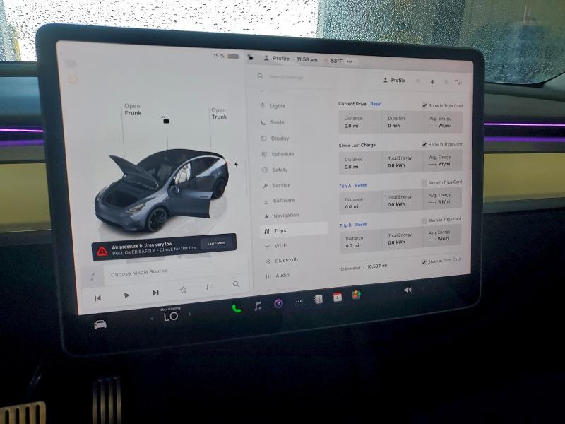 Photo 9 from auction – 2022 TESLA MODEL Y with VIN 7SAYGDEFXNF383587