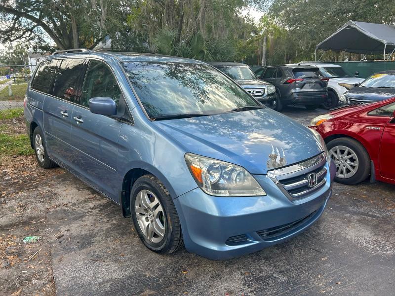 HONDA ODYSSEY EX 2006 with VIN 5FNRL38786B092521 - Photo from auction