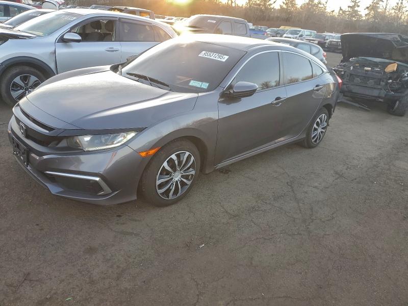 HONDA CIVIC LX 2019 with VIN 2HGFC2F69KH554565 - Photo from auction