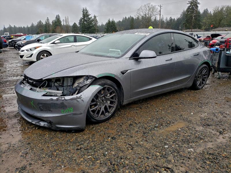 TESLA MODEL 3 2025 with VIN 5YJ3E1EB0SF905261 - Photo from auction