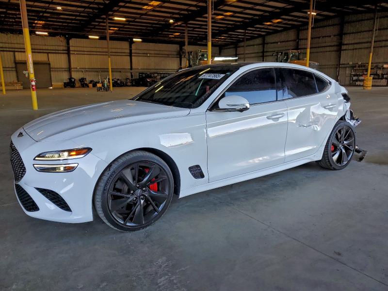 GENESIS G70 BASE 2023 with VIN KMTG54TEXPU128393 - Photo from auction