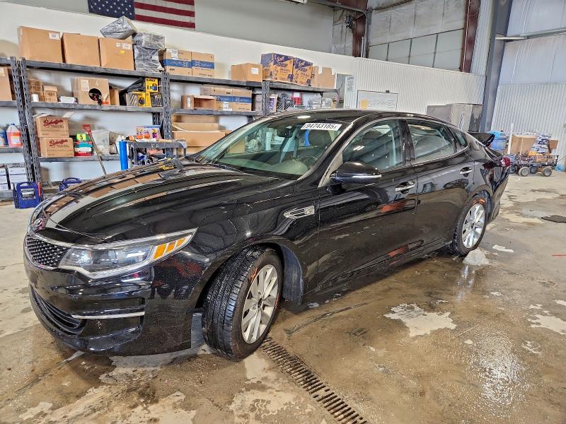 KIA OPTIMA EX 2018 with VIN 5XXGU4L30JG239225 - Photo from auction
