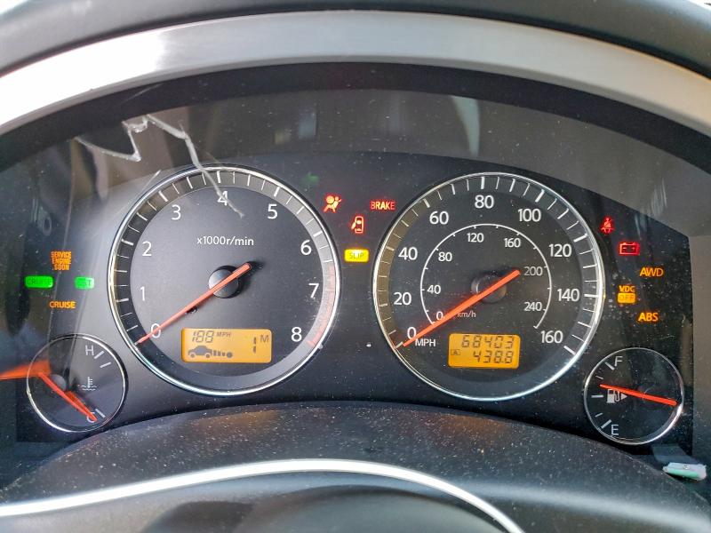 Photo 9 from auction – 2003 INFINITI FX35 with VIN JNRAS08W03X000227