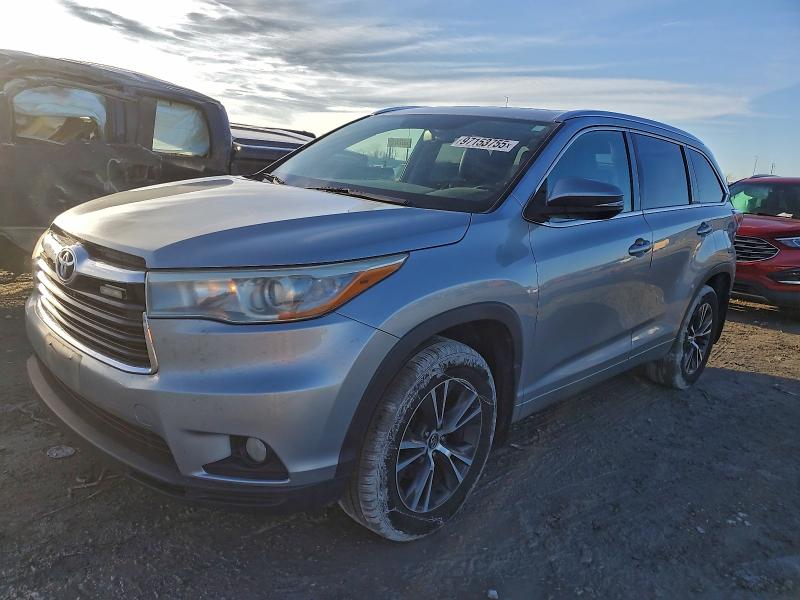 TOYOTA HIGHLANDER 2016 с VIN 5TDJKRFH8GS307309 - Фото с аукциона