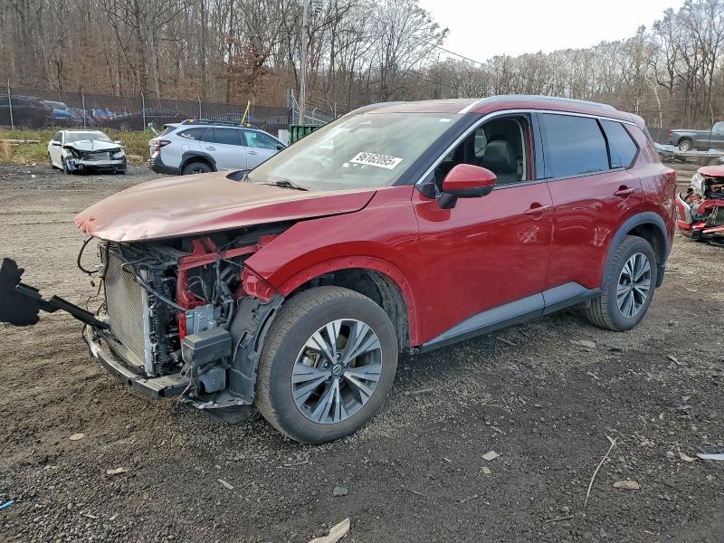 NISSAN ROGUE 2021 with VIN 5N1AT3BB8MC821763 - Photo from auction