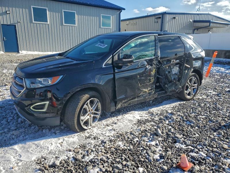 FORD EDGE TITAN 2016 with VIN 2FMPK3K99GBB12256 - Photo from auction