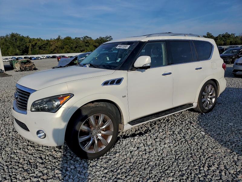 INFINITI QX80 2014 with VIN JN8AZ2NE4E9061806 - Photo from auction