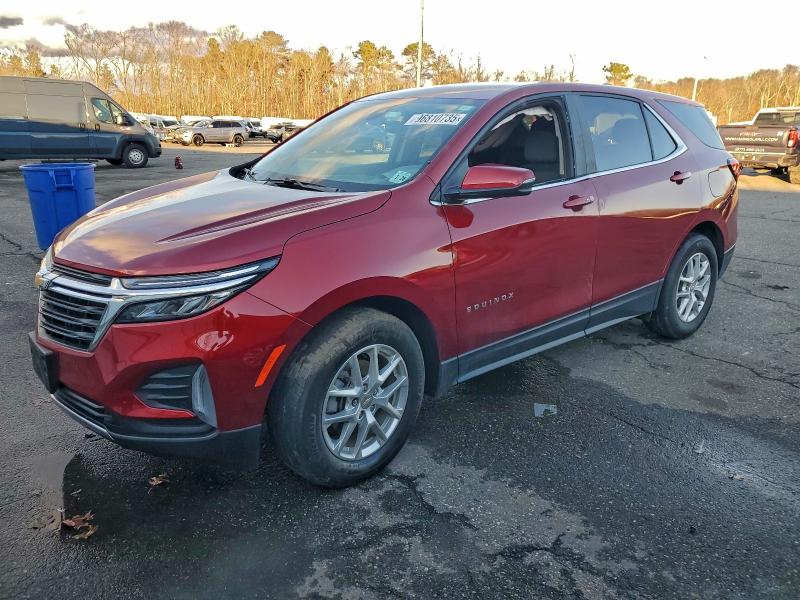 CHEVROLET EQUINOX LT 2023 with VIN 3GNAXKEG2PS139560 - Photo from auction