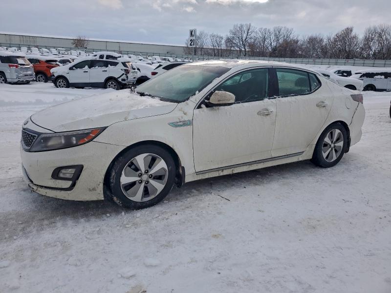 KIA OPTIMA HYB 2016 with VIN KNAGN4AD8G5091909 - Photo from auction