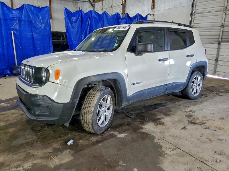 JEEP RENEGADE S 2018 with VIN ZACCJBAB3JPJ33186 - Photo from auction