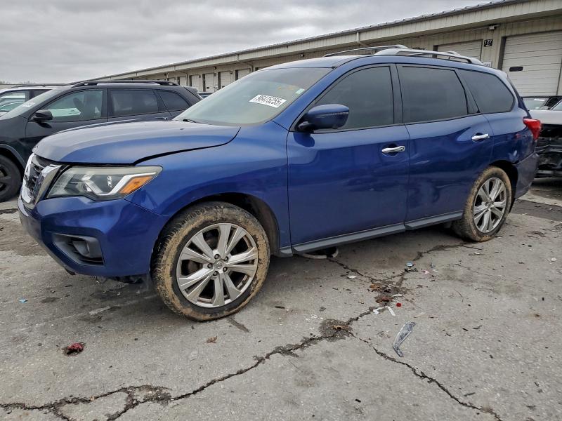 NISSAN PATHFINDER 2018 with VIN 5N1DR2MN3JC607627 - Photo from auction