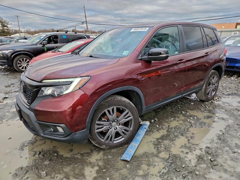 HONDA PASSPORT E 2021 with VIN 5FNYF8H52MB027823 - Photo from auction