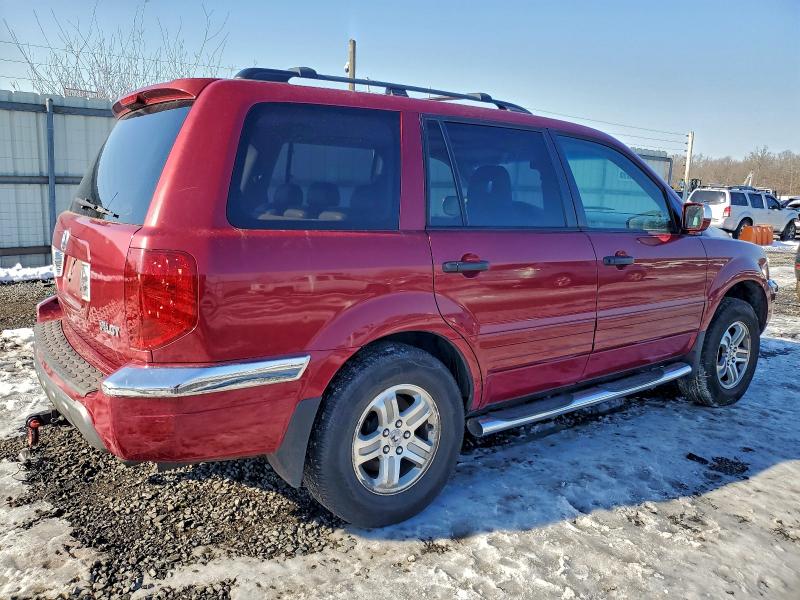 Photo 3 from auction – 2005 HONDA PILOT EXL with VIN 5FNYF18575B033383