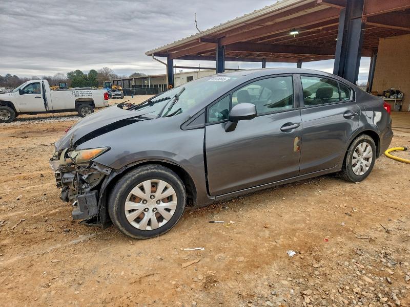 HONDA CIVIC 2012 with VIN 2HGFB2F57CH306391 - Photo from auction