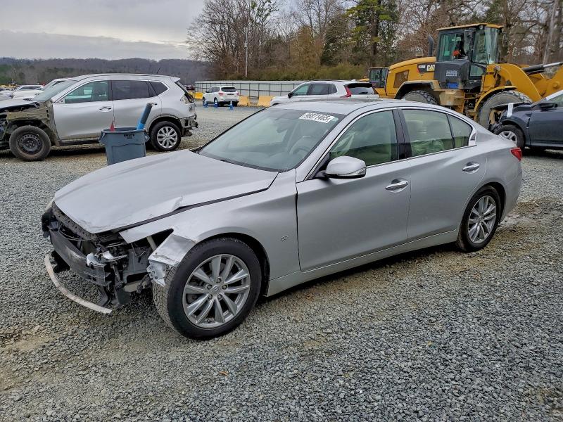 INFINITI Q50 BASE 2015 with VIN JN1BV7AP8FM334506 - Photo from auction