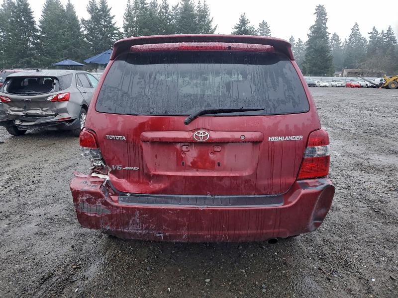 Photo 6 from auction – 2007 TOYOTA HIGHLANDER with VIN JTEEP21A670191174