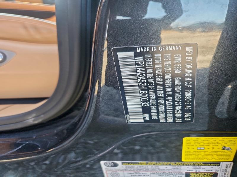 Photo 14 from auction – 2017 PORSCHE MACAN with VIN WP1AA2A52HLB00133