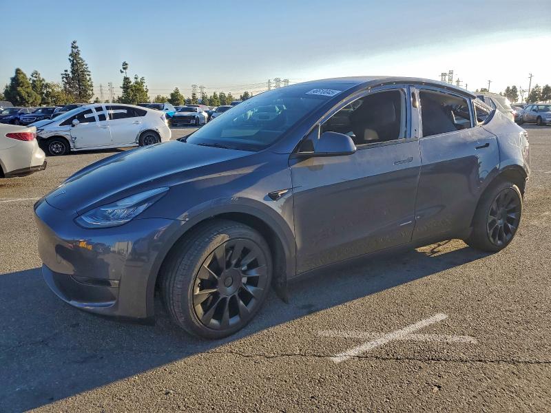 TESLA MODEL Y 2022 with VIN 7SAYGDEE0NF356826 - Photo from auction