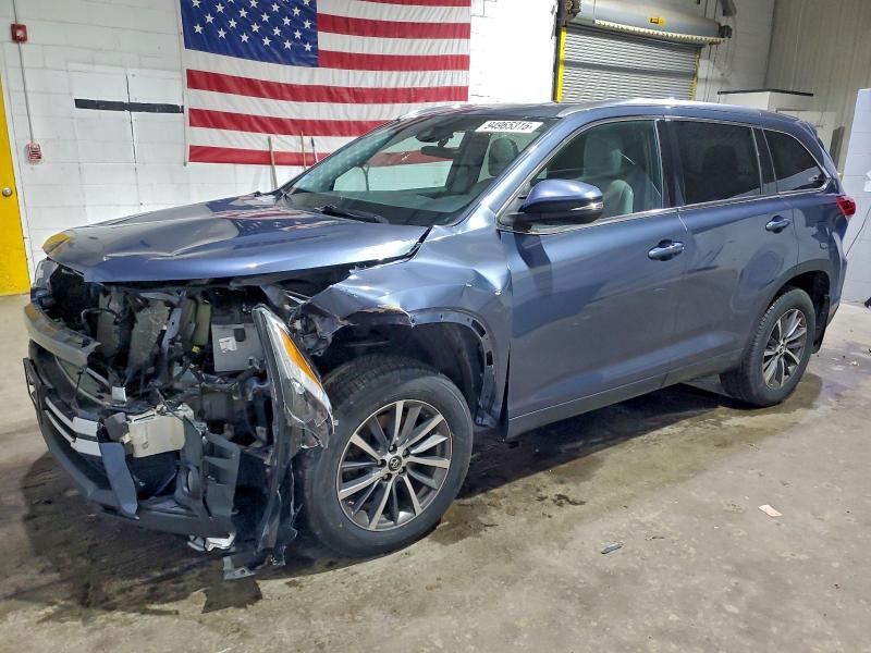 TOYOTA HIGHLANDER 2018 with VIN 5TDJZRFH4JS880789 - Photo from auction