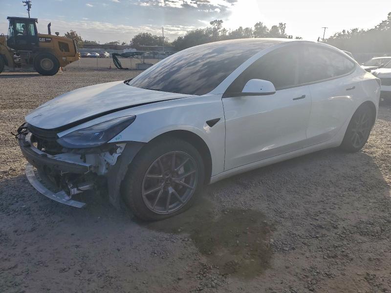 TESLA MODEL 3 2022 with VIN 5YJ3E1EB8NF105098 - Photo from auction