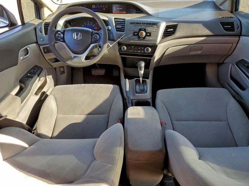 Photo 8 from auction – 2012 HONDA CIVIC LX with VIN 2HGFB2F57CH508387
