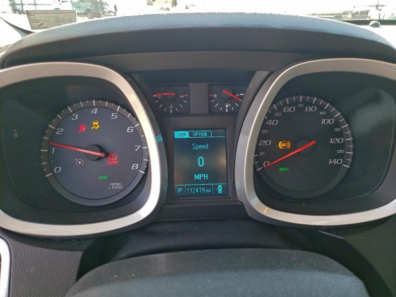 Photo 9 from auction – 2014 CHEVROLET EQUINOX LT with VIN 2GNALBEK0E6259496