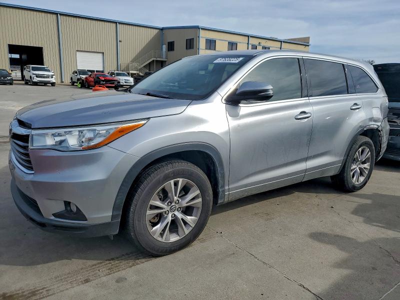 Photo 1 from auction – 2016 TOYOTA HIGHLANDER with VIN 5TDZKRFH3GS177023