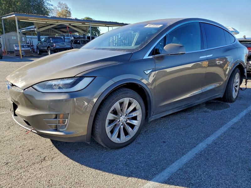 TESLA MODEL X 2016 with VIN 5YJXCBE24GF005449 - Photo from auction