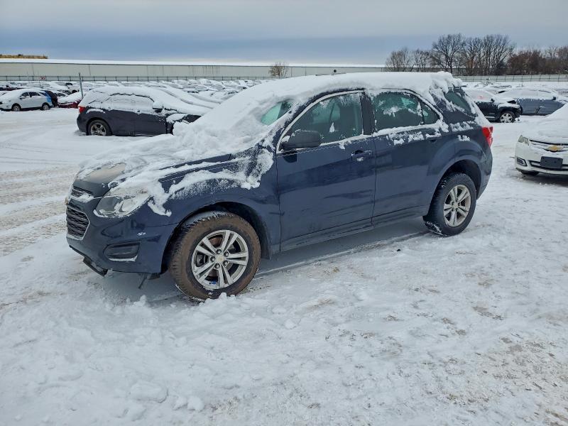 CHEVROLET EQUINOX LS 2017 with VIN 2GNALBEK6H1590326 - Photo from auction