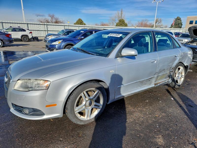 AUDI A4 2.0T QU 2008 with VIN WAUDF78E68A117156 - Photo from auction