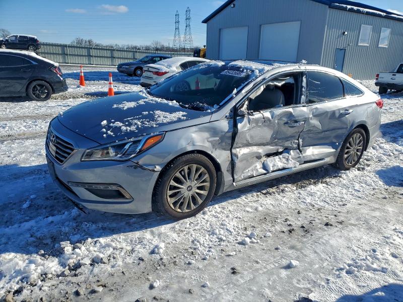 HYUNDAI SONATA SPO 2015 with VIN 5NPE34AF8FH157844 - Photo from auction