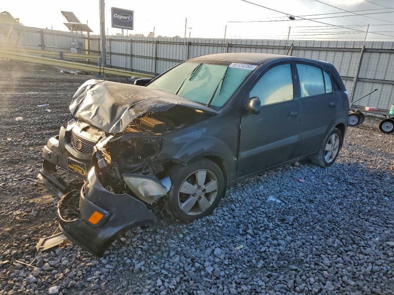 KIA RIO 5 SX 2009 with VIN KNADE243096580876 - Photo from auction