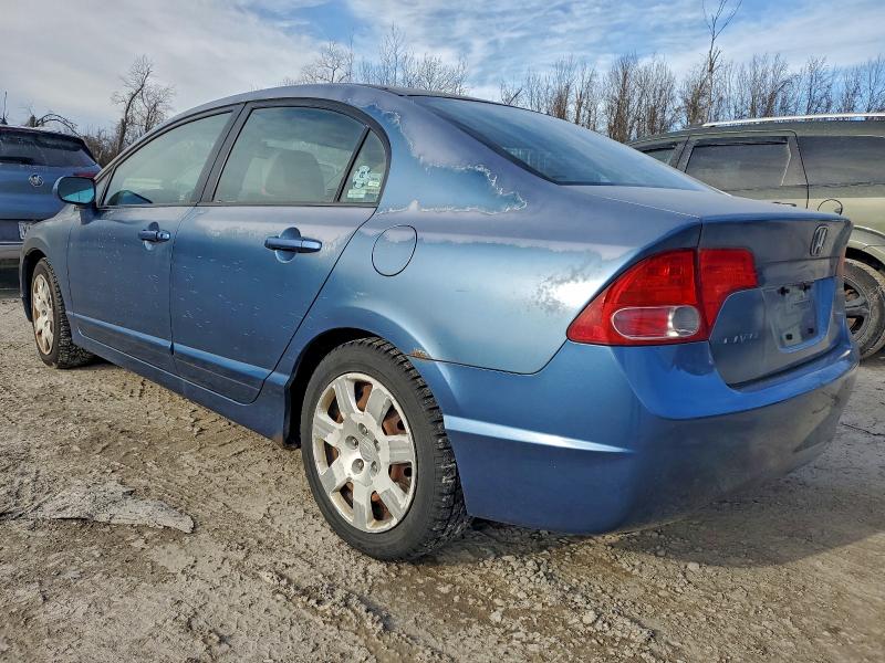Photo 2 from auction – 2008 HONDA CIVIC LX with VIN 2HGFA15508H501142