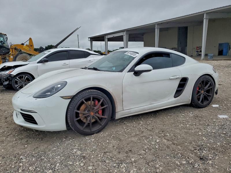 PORSCHE CAYMAN S 2017 with VIN WP0AB2A8XHS285207 - Photo from auction