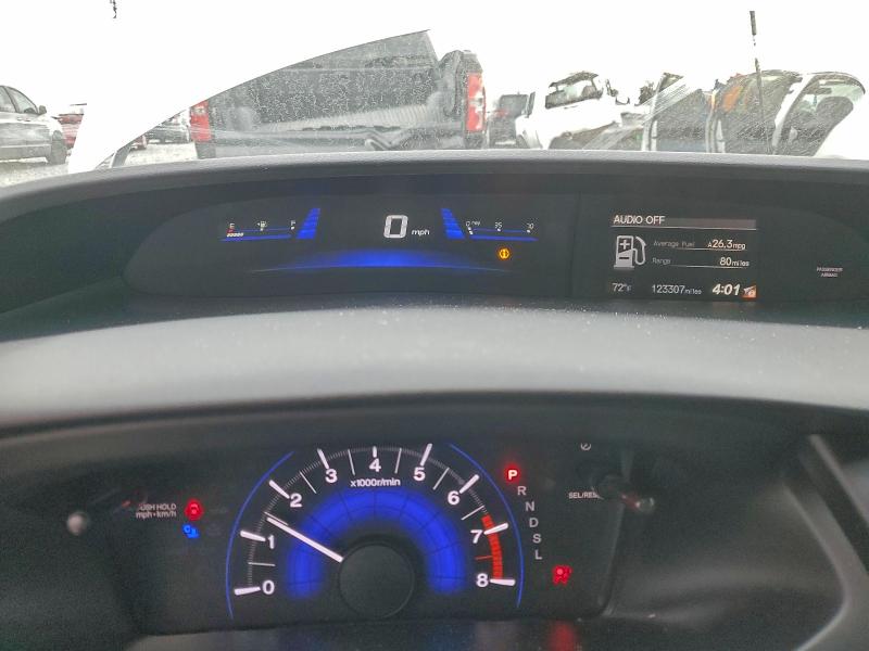 Photo 9 from auction – 2014 HONDA CIVIC EX with VIN 19XFB2F83EE060432